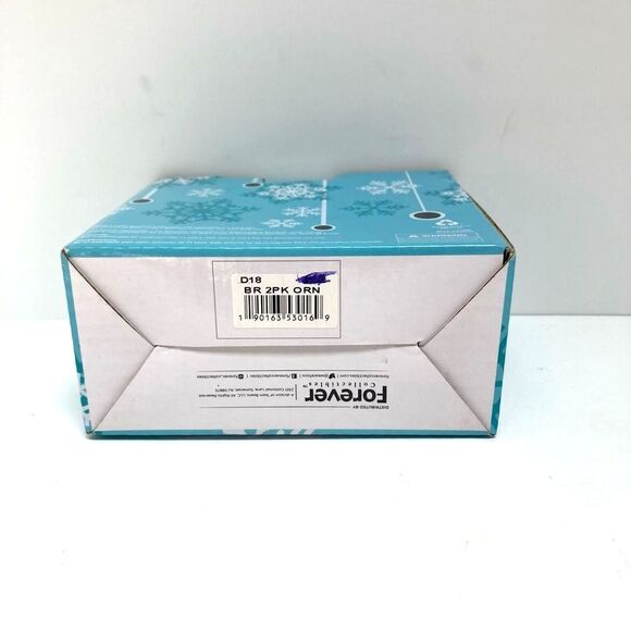 MLB Boston Red Sox Christmas Tree Holiday Ornaments  2 Pack - Picture 7 of 8